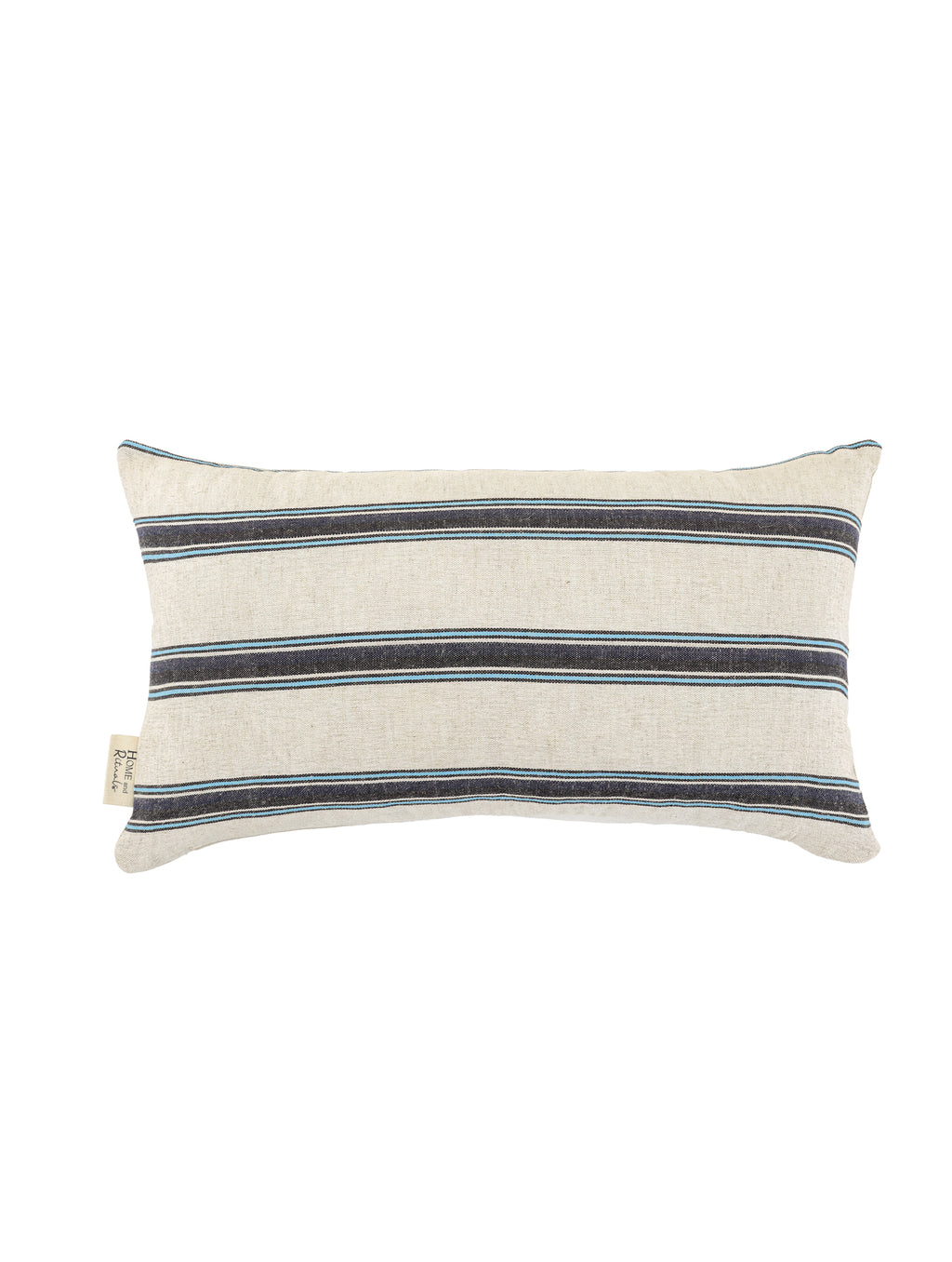 Ochre Hand Loomed Cotton Linen Pillow Cover