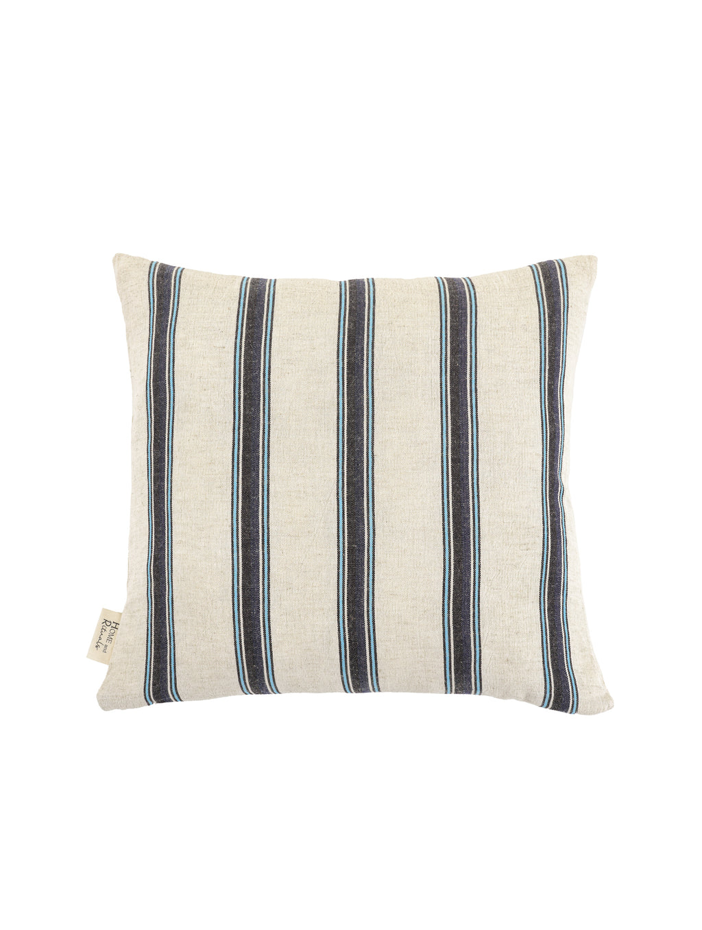 Ochre Hand Loomed Cotton Linen Pillow Cover