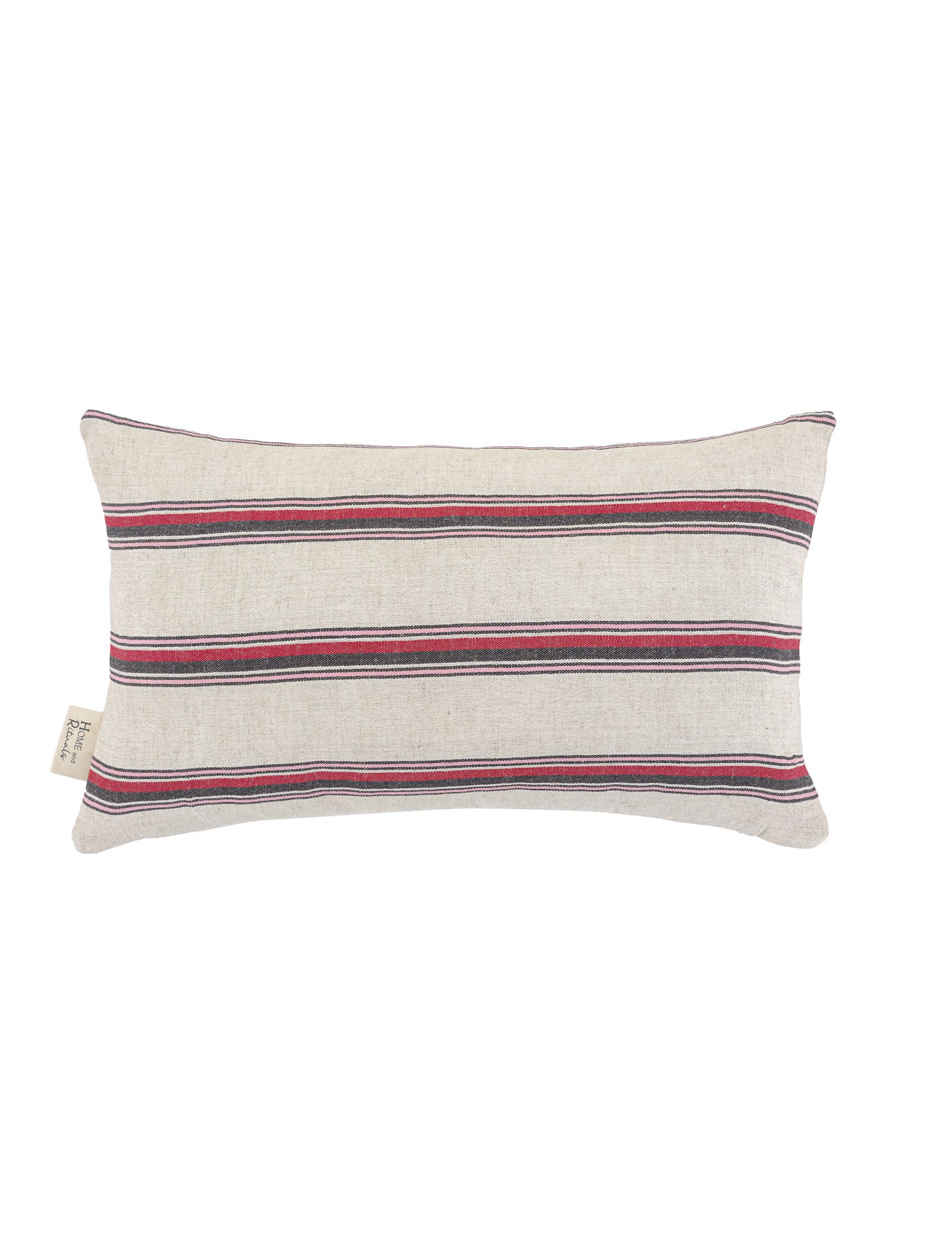 Ochre Hand Loomed Cotton Linen Pillow Cover